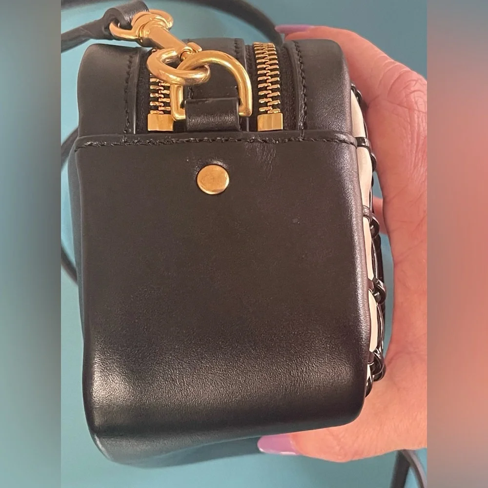 Rare Find | Tory Burch | Bombe Perry Patent Whipstitch Mini - Picture 9 of 16